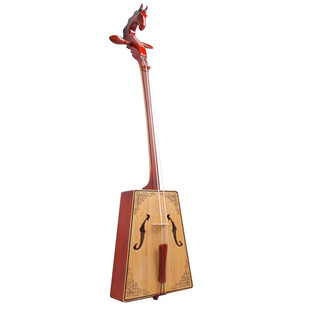 中音弹拨民族乐器琴包 手工雕刻马头 民族乐器蒙古琴 马头琴