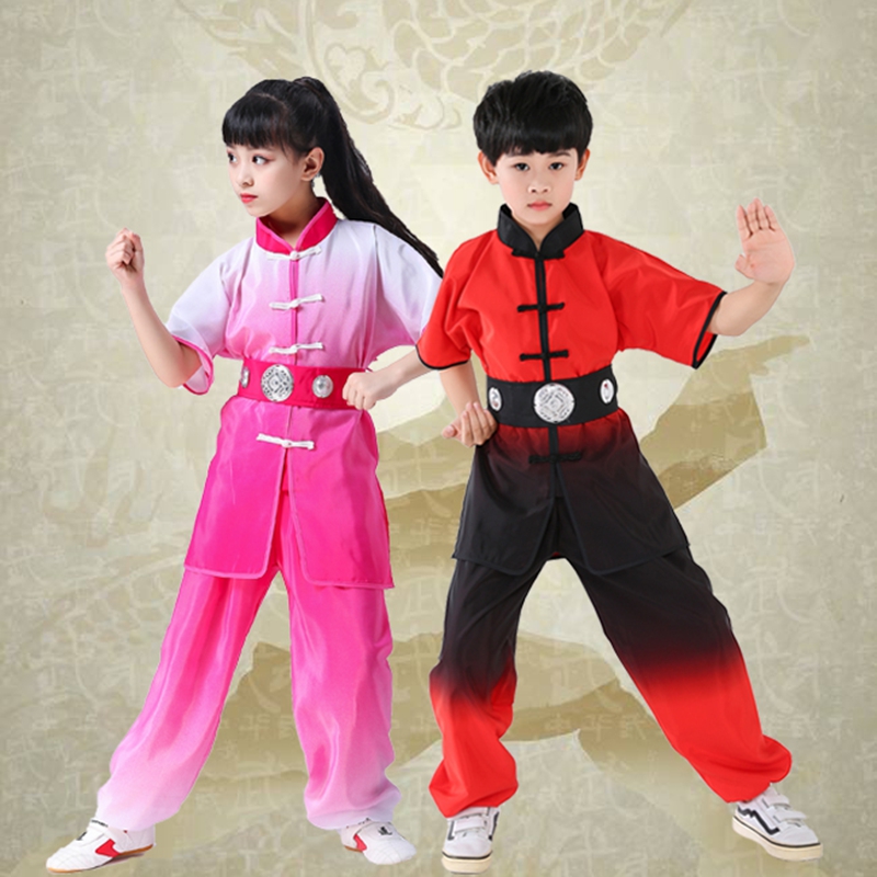 儿童中小学生舞蹈武术表演服