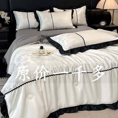 特价款夏季冰丝夏凉被四件套