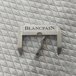 适配宝珀五十噚皮硅橡胶尼龙表带扣原装款精钢针扣18/20mm银钛钢