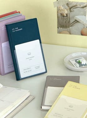 【韩国原装进口正品】Iconic复古商务2026年插袋周计划日程记事本