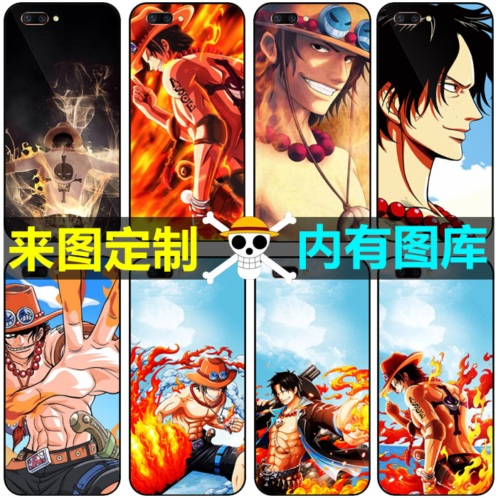 海贼王艾斯手机壳定制适用于小米11/9se红米10xK20Note8Pro保护壳