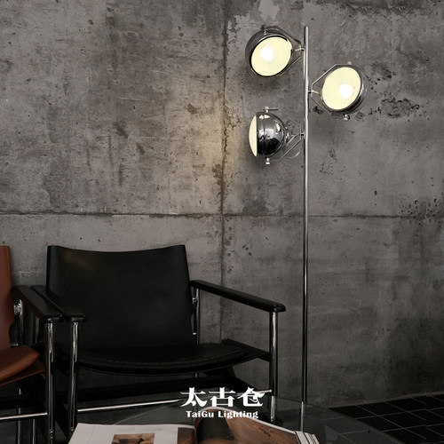 原创设计复古包豪斯氛围落地灯