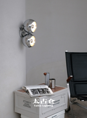 复古工业风美式卧室餐厅客厅书房壁灯咖啡厅酒吧氛围门头装饰灯具