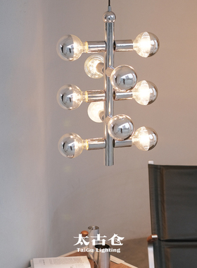 太古仓/原创设计师 复古工业风包豪斯客厅吊灯现代简约卧室书房灯