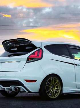 适用福特嘉年华Fiesta MK6 6.5 7 7.5 2008-2017尾翼顶翼改装配件