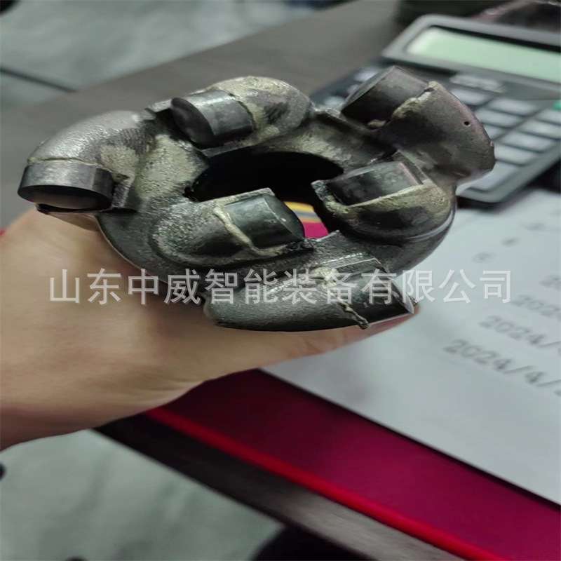 12-14级矿用合金刚胎体钻头 硬岩用高强度四翼平顶烧结体钻头