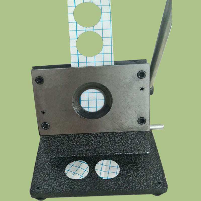 现货 不定时现货胸章 吊牌标签圆形切割机切圆机38mm 40mmPVC切