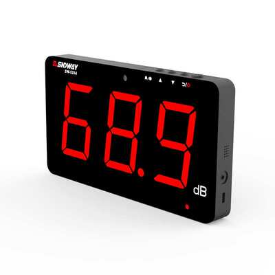 深达威SW525A壁挂式噪音计 监测仪大屏幕噪声仪 分贝仪环境分贝仪