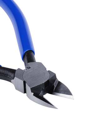 马牌PL-717水口钳斜口钳斜嘴钳子斜咀钳CR-V70C材质7英寸175mm