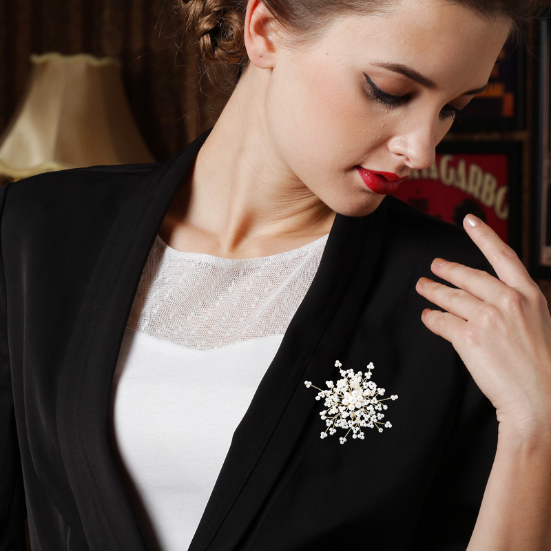Broche femme LADY COLOUR en Nacre - Ref 1177116 Image 3