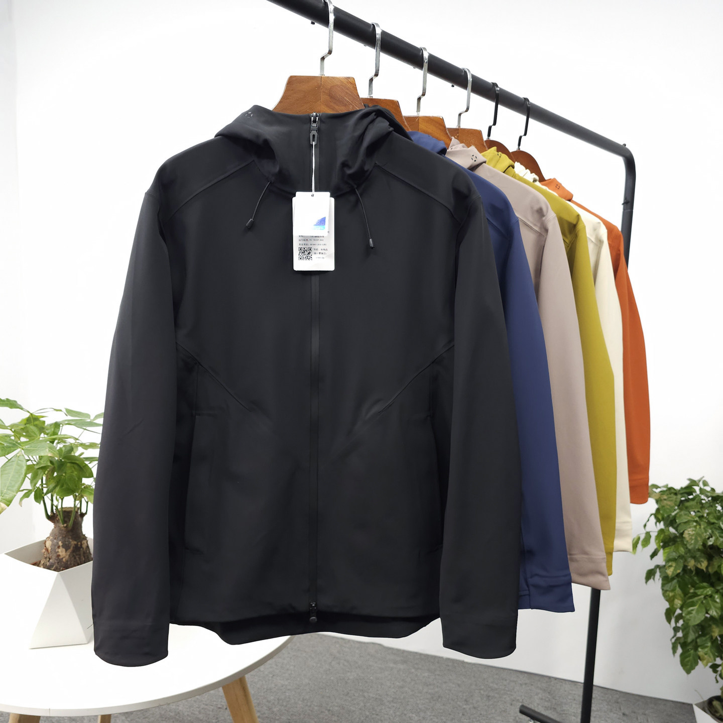 全压胶工艺！防风防泼水！春款男女情侣款户外纯色硬壳冲锋衣夹克