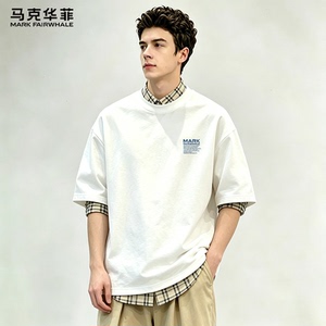 马克华菲男士短袖T恤夏季新款