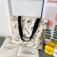 Бежевая японская кошка (сдвоенный рисунок)