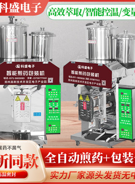 全自动智能中药煎药机熬药机煎煮机包装一体机大小锅医院诊所药店