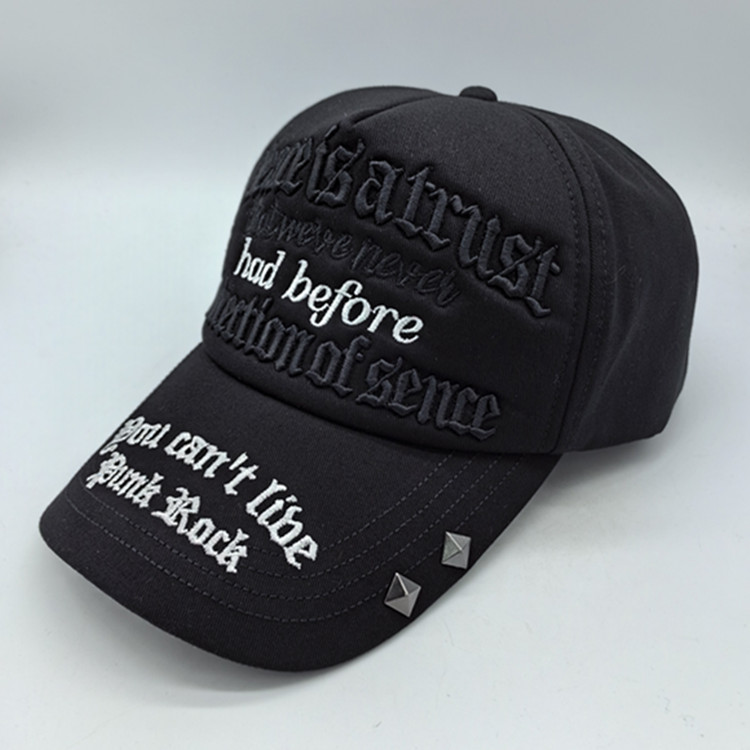 棒球帽鸭舌帽时尚百搭洋气绣花