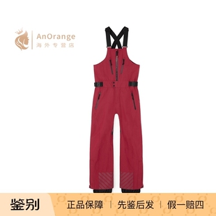 Loro piana/诺悠翩雅LP滑雪男装滑雪裤红色防水连体背带裤26新款