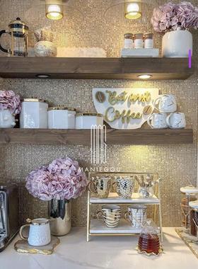 轻奢天然大理石镀金花瓶器底座艺术家居客厅餐桌厅摆件装饰工艺品