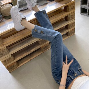 子清仓深圳南油 秋牛仔裤 广州十三行品牌店欧货新款 2023高端女装