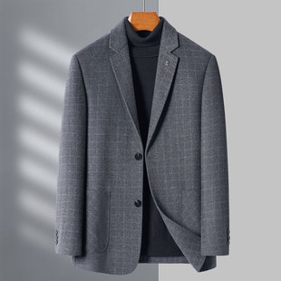 广州十三行沙河高端羊毛呢西装外套杭州四季青棉衣西服秋冬款欧货