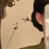 山沐手作「忘忧玉兰」古风玉兰花朵发簪新中式 汉服头饰簪子发饰女