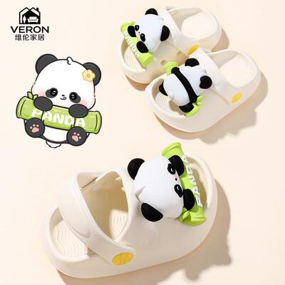 可爱卡通凉拖鞋2025新EVA男女宝宝2-6岁儿童凉鞋室外两穿凉鞋代发
