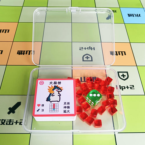 新【宝可梦二代战棋桌游】卡牌8岁+儿童益智玩具双人对战亲子互动