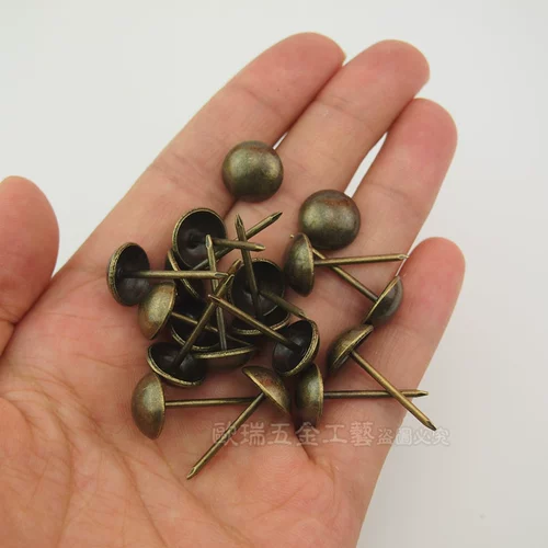 Антикварные пузырьковые ногтевые бронзовые бронзовые ногтя декоративные дверь ногтя