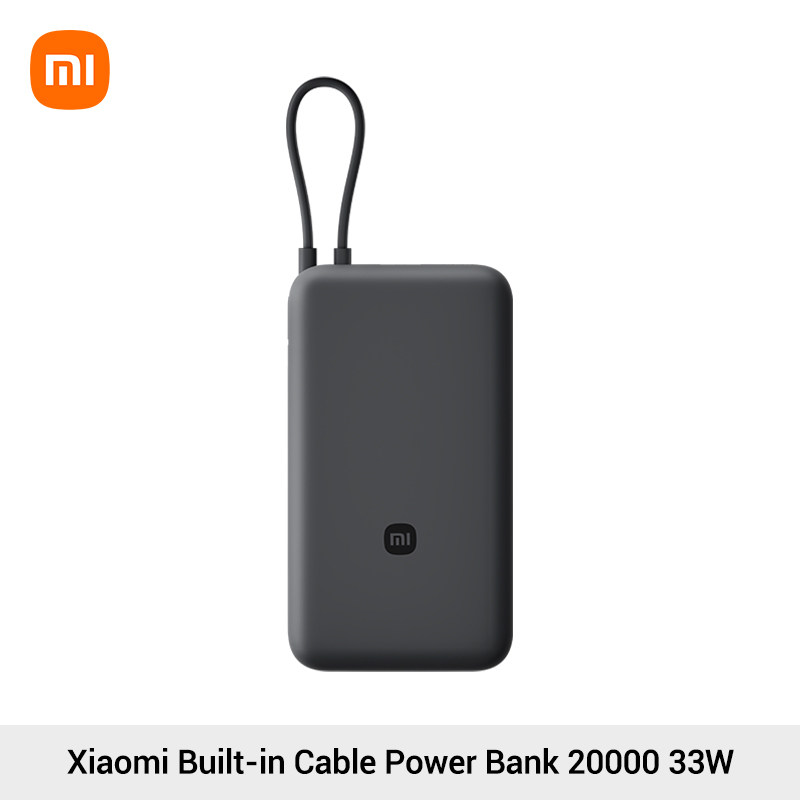 Xiaomi Mi Power Bank 20000 33W双向快充小巧超大容量移动电源