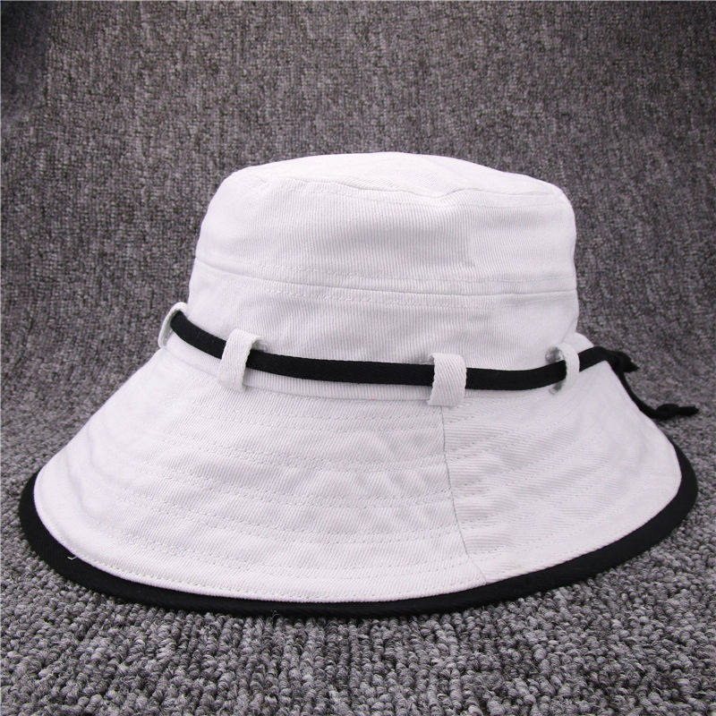 NOABAT儿童帽子春夏季女大童舒适休闲遮阳帽大沿渔夫帽优雅太阳帽