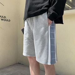 Inschao brand summer straight leisure sports shorts men's loose Korean fashion lovers versatile five point guard pants