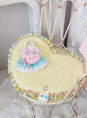 现货Wy软萌黄色垫子宠物狗狗四季通用垫子睡觉用睡垫