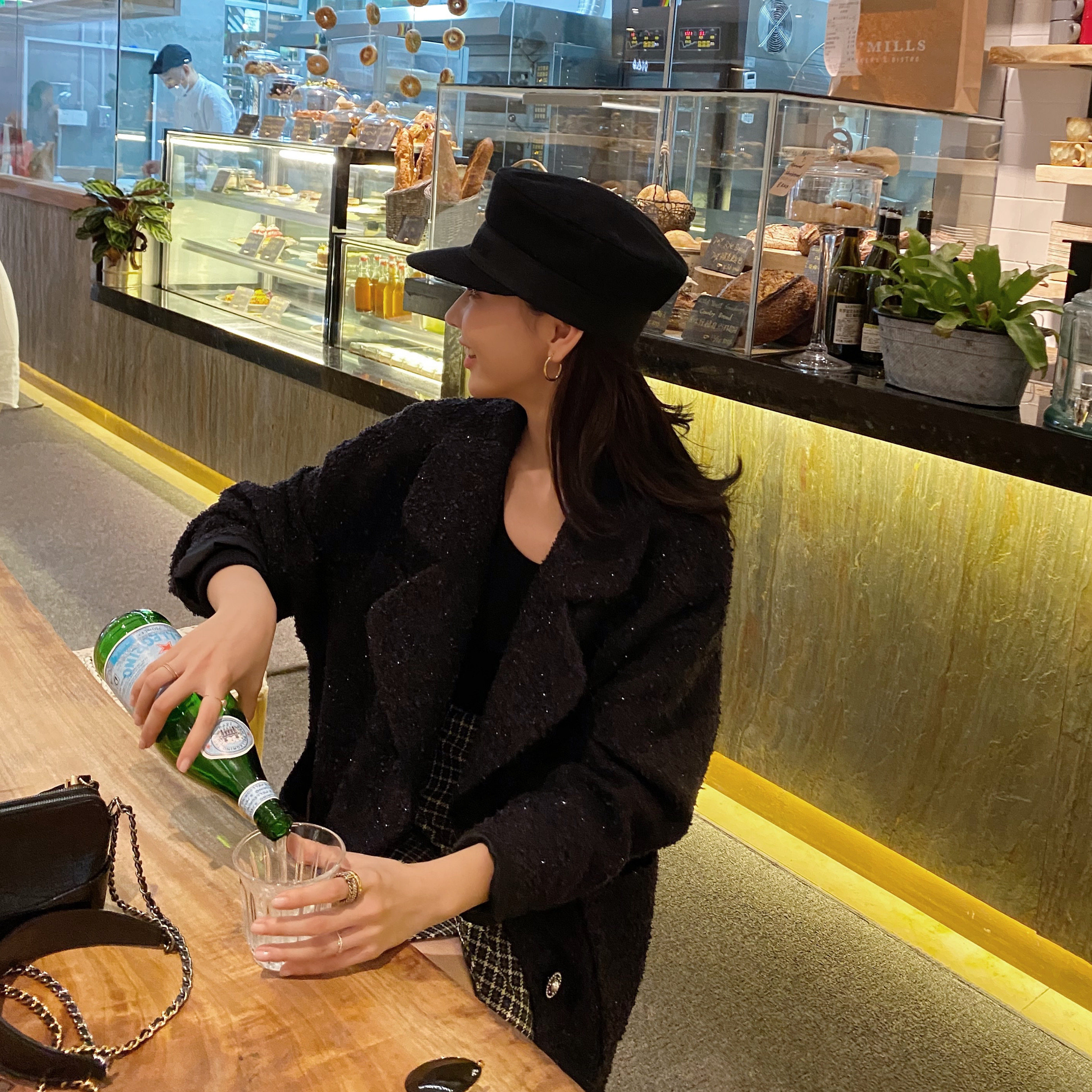 zowzow呛口小辣椒 向经典致敬黑香外套系列连衣裙马甲