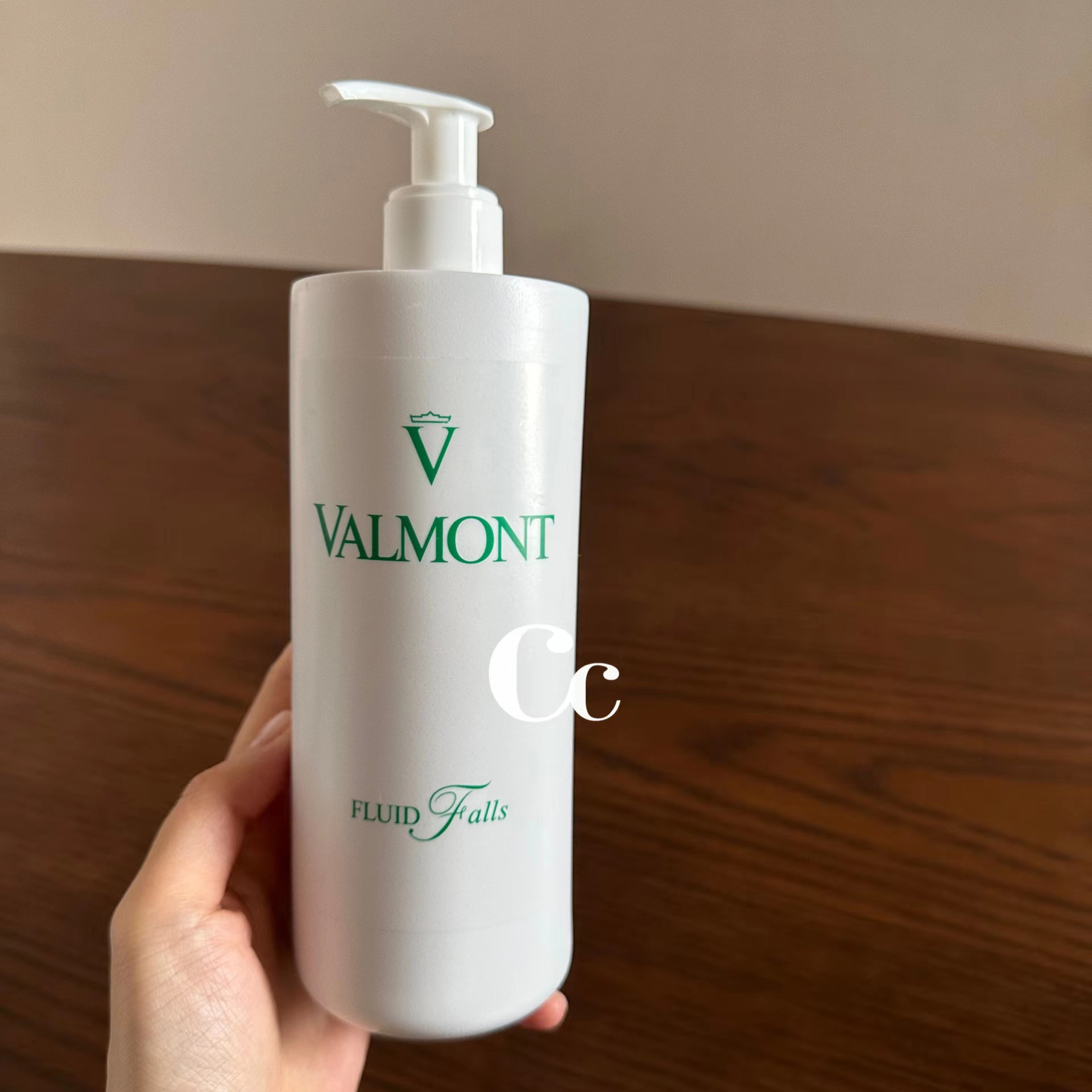 新版现货 Valmont法尔曼净之泉洁肤乳500ml无泡清洁卸妆洁面