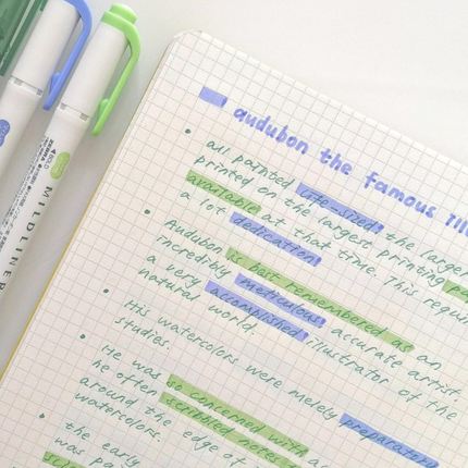 日本ZEBRA斑马荧光色笔淡色温和双头荧光标记笔学生用手账划重点