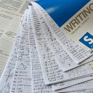 KOKUYO国誉上翻草稿本B5拍纸本A4空白本笔记本A5横线方格记事本