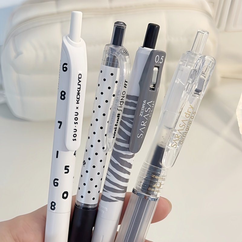 日本ZEBRA斑马中性笔JJ6透明奶白杆甜梦限定动物按动刷题笔0.5黑,文具电教/文化用品/商务用品,中性笔,淘宝优惠券,粉丝福利购,淘宝优惠卷