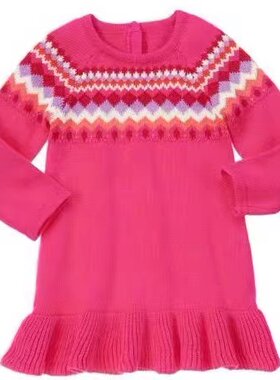 美国连衣裙GYMBOREE长袖针织