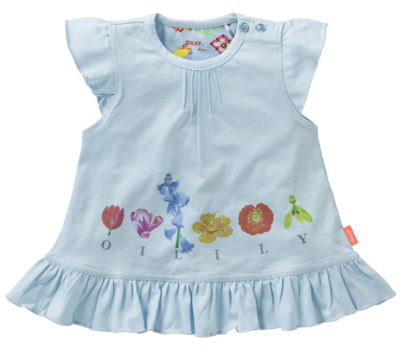 印花纯棉娃娃衫Oilily春夏