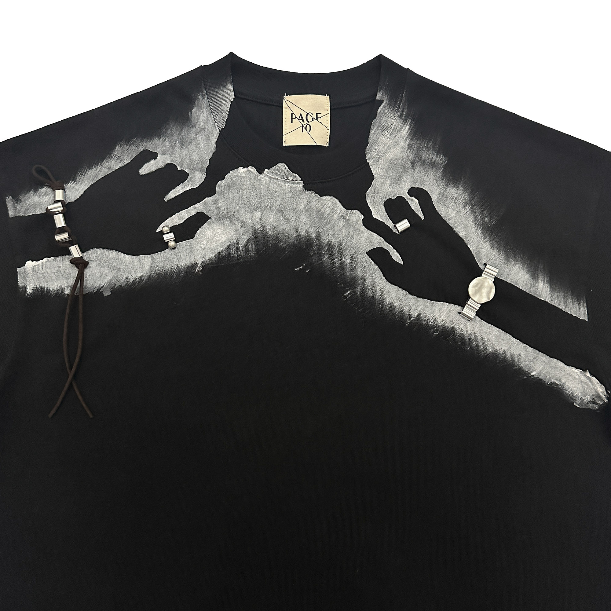 page10短袖潮青年手工缝制