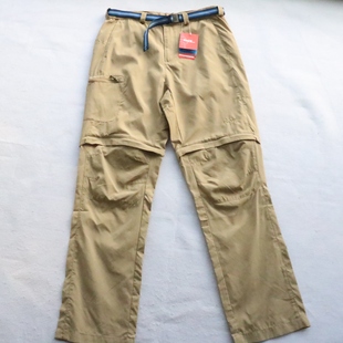 宽松薄款 男大码 透气多兜休闲五分裤 登山裤 春夏薄款 长裤 速干两节裤