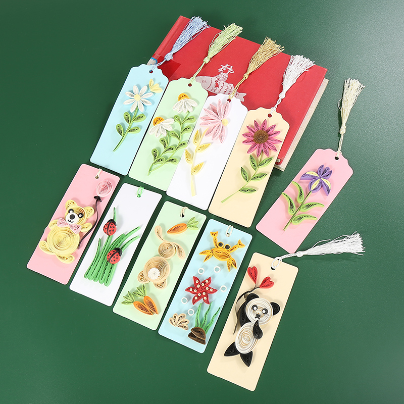 衍纸书签diy儿童手工制作材料包