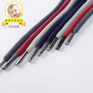 彩色运动裤腰带服装帽绳弹头铜头鞋带帽绳织带绳抽绳螺纹秋装辅料