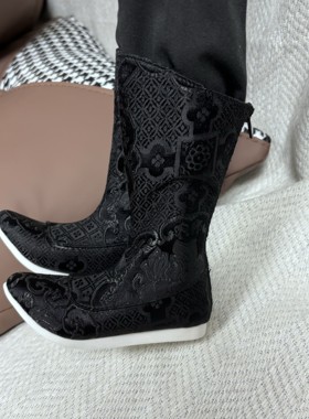 娃鞋子壮叔鞋dz75 us75妈咪dk75 id75古风靴蒙古靴bjdid75民族风