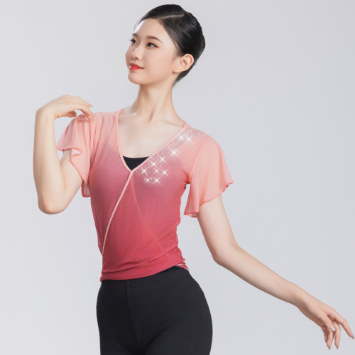 诗佩艺北舞同款古典舞身韵纱衣