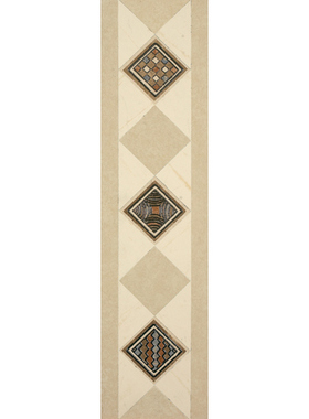 诺贝尔瓷砖66338YL1规格150×600诺贝尔磁砖塞尚印象花砖