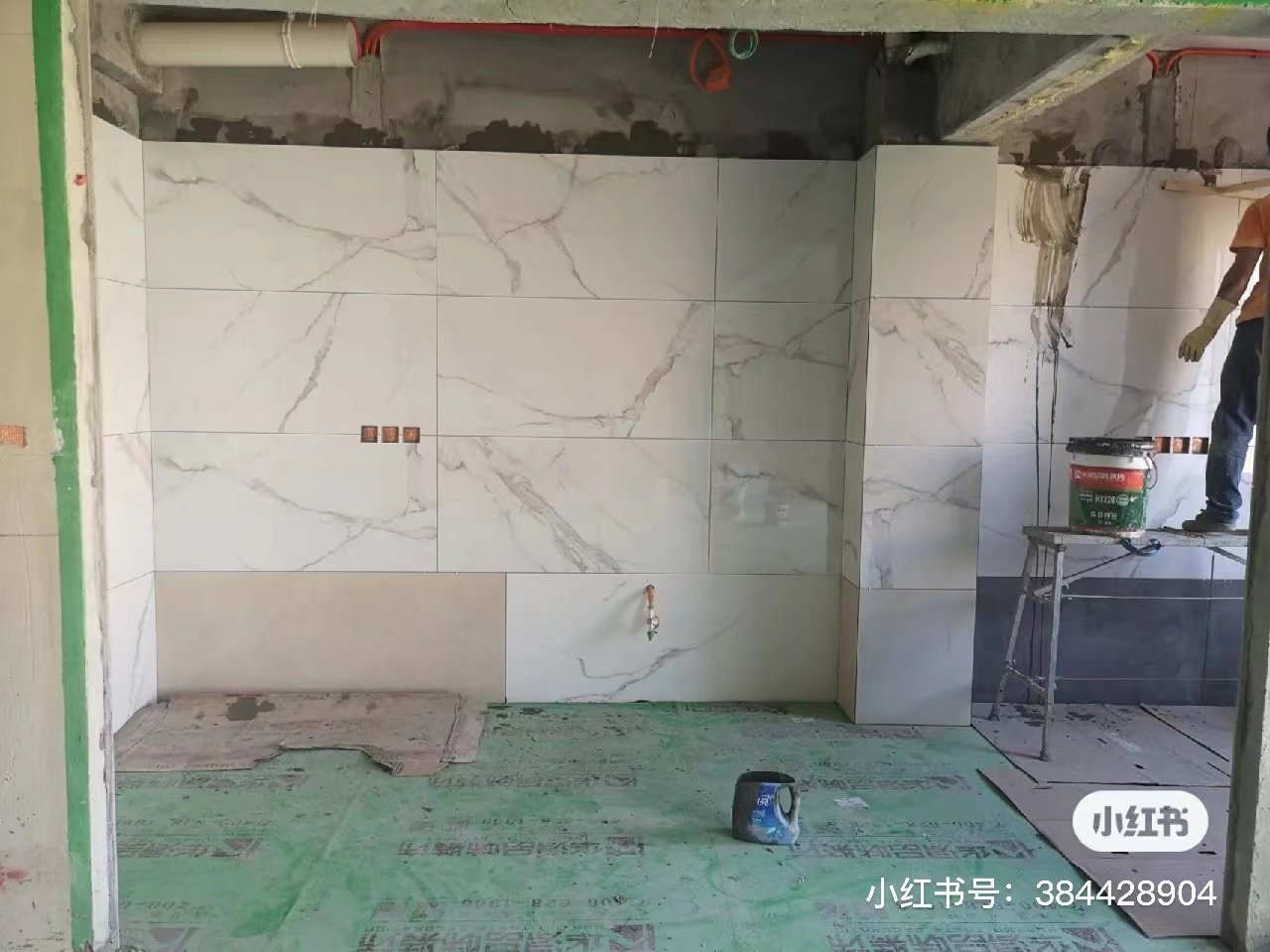 诺贝尔瓷砖rt619161意大利冰白规格600*1200厨卫墙地砖 客厅地砖