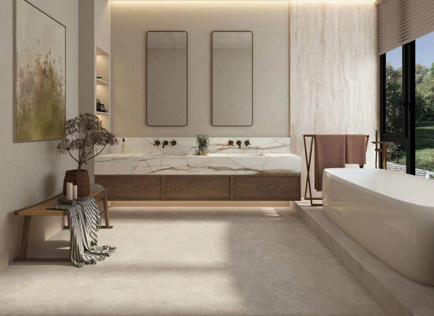 诺贝尔瓷砖普罗旺斯米ha1612102y规格1200*1600防滑磁砖