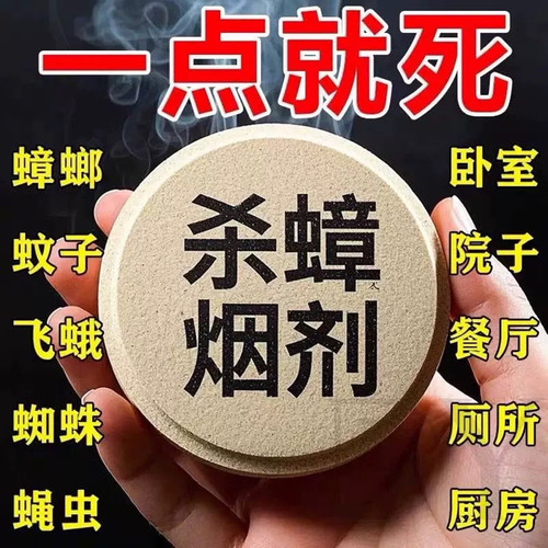 灭蚊烟雾片非无毒杀飞虫子蟑螂