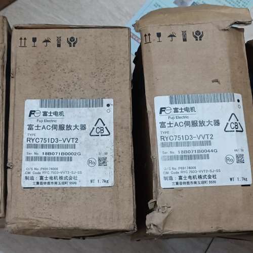伺服驱动器 RYC751D3-VVT2 ，库存